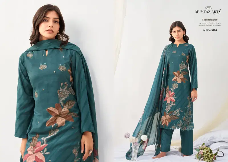 Mumtaz Queen Maslin Viscose Digital Printed Dress Material